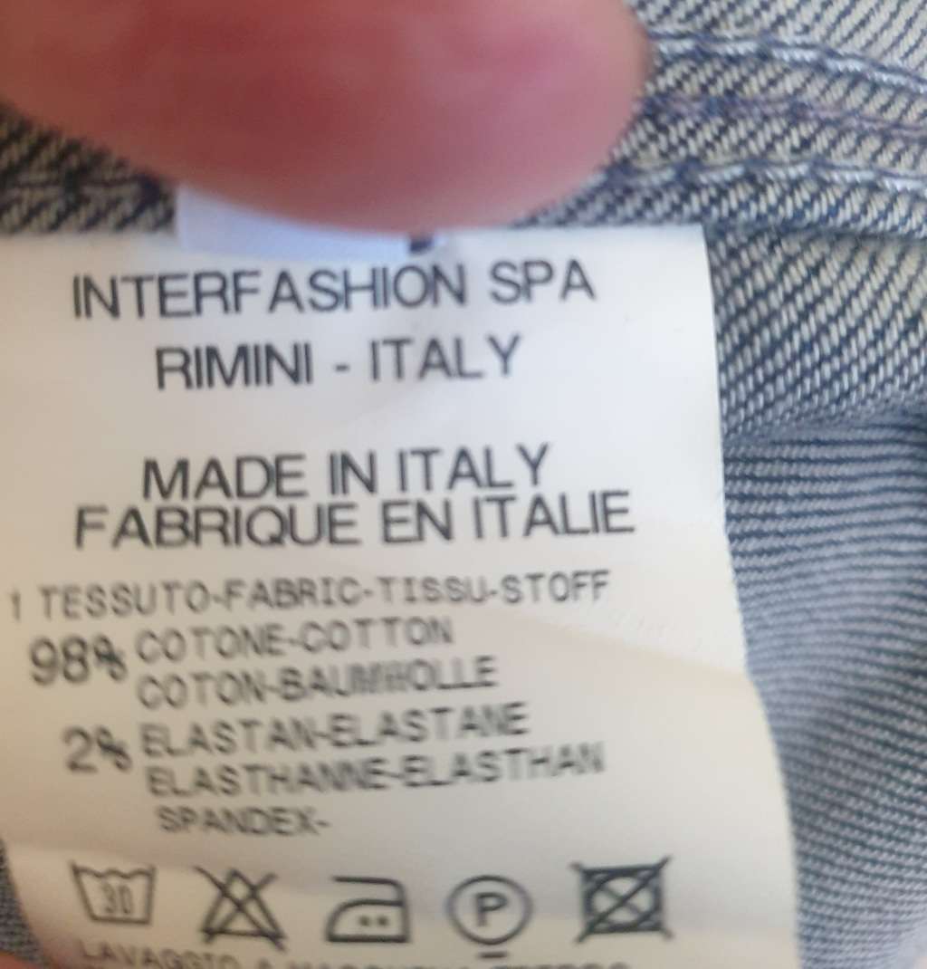 Gorgeous Italian MARITHÉ & FRANÇOIS GIRBAUD Jeans Jacket