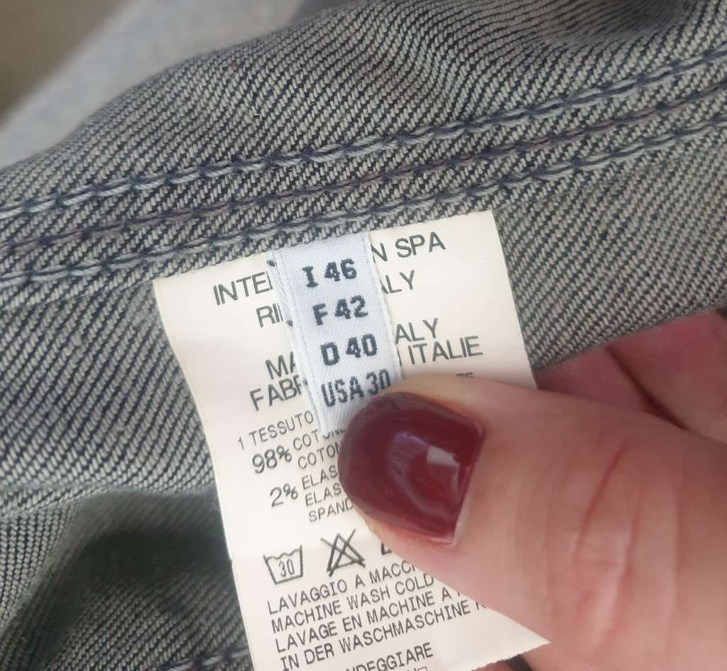 Gorgeous Italian MARITHÉ & FRANÇOIS GIRBAUD Jeans Jacket