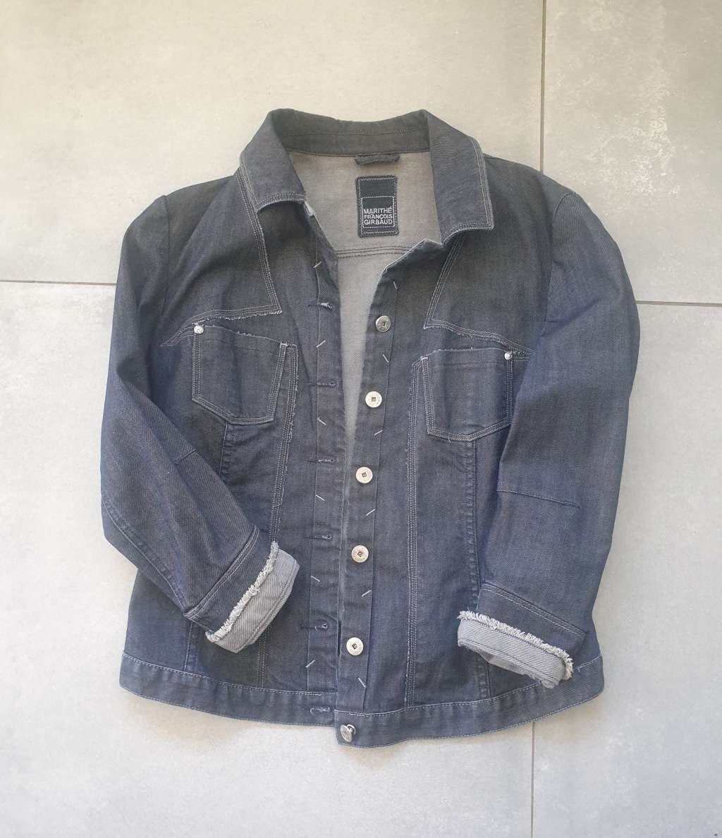 Gorgeous Italian MARITHÉ & FRANÇOIS GIRBAUD Jeans Jacket
