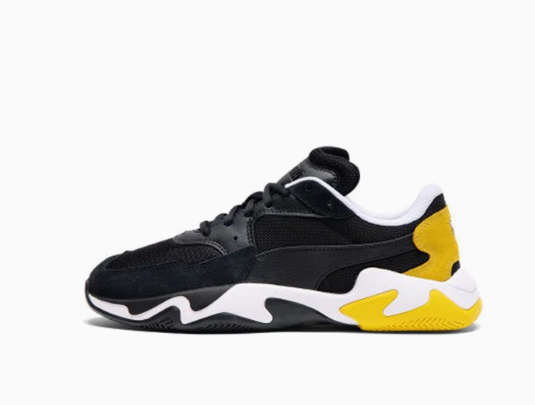 PUMA Storm Adrenaline `Black Yellow` Sneakers
