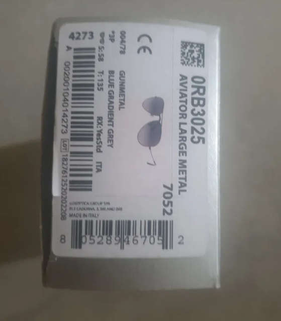 Ray Ban RB3025 Aviator Polarized sunglasses