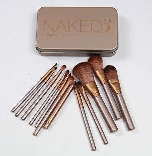 Naked3 12 piece brush set