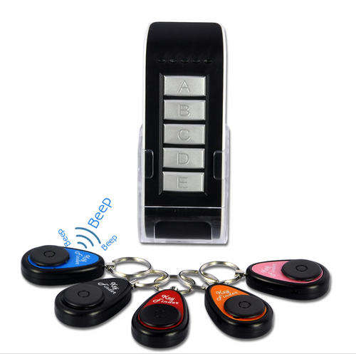 ELECTROMANN SA - Wireless Key Finder Set - 1 Transmitter, 5 Receiver