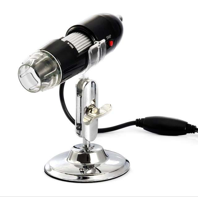 Electromann - USB Digital Microscope - 200x Zoom, 640x480 Resolution - K208