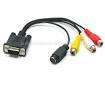 VGA to TV Converter S-Video / RCA OUT Cable AdapteR
