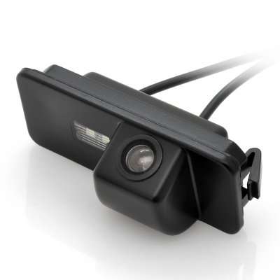 Reversing Car Camera - For Volkswagen Vehicles, 2x LEDs, PAL, 420TVL, Weatherproof - C244