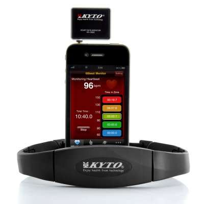 Exercise Heart Rate Monitor for iPhone and Android "Kyto" - A162