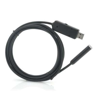 Waterproof USB Endoscope - 2 Meter Cable, 4 LEDs - K238