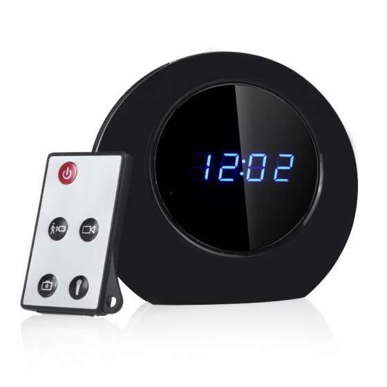 Digital Alarm Clock Hidden Camera DVR Recorder (Spy) Camcorder Motion Detection Multifunction