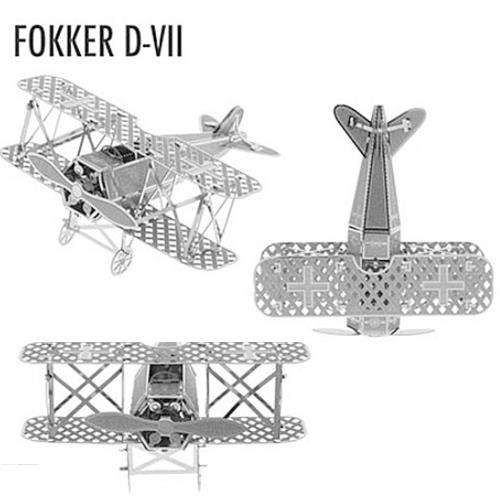 **HOT NEW PRODUCT!**  Metal Works DIY 3D Laser Cut Models - ELMN-METAL-FOKKER-DV11-BI