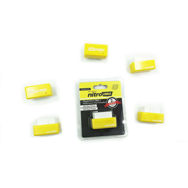 Plug And Drive NitroOBD2 Performance Chip Tuning Box For Petrol Cars