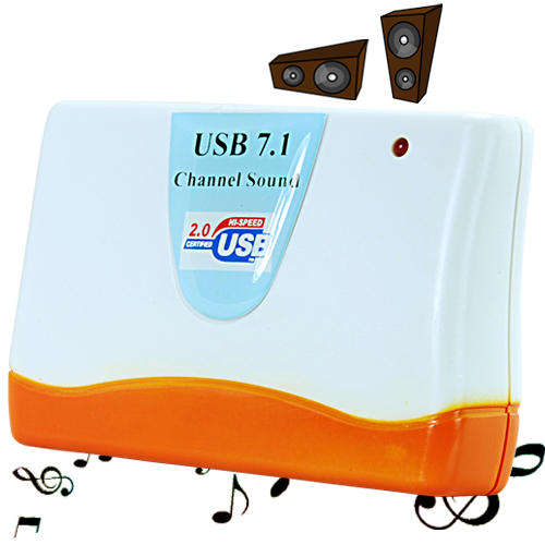 USB 7.1 Channel Sound Card