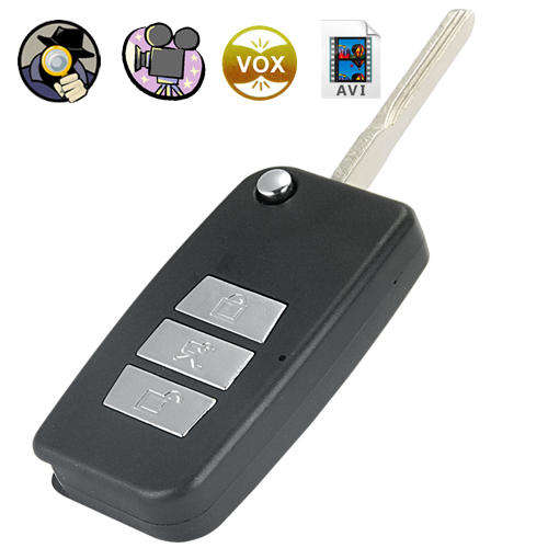 Digital Video Recorder Spy Camera (Remote Entry Flip Key Style)