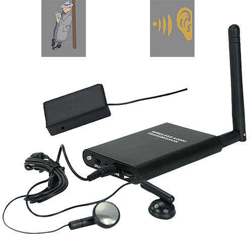 Professional Grade RF Audio Bug with 300M Wireless Transmission - 607 - 2GEN