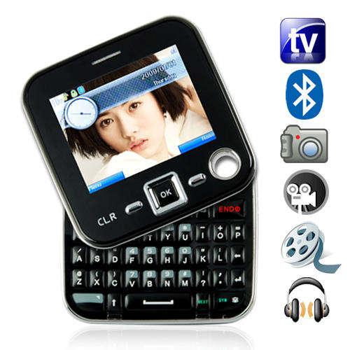 Metro - Dual SIM Swivel Screen QWERTY Cosmopolitan Phone