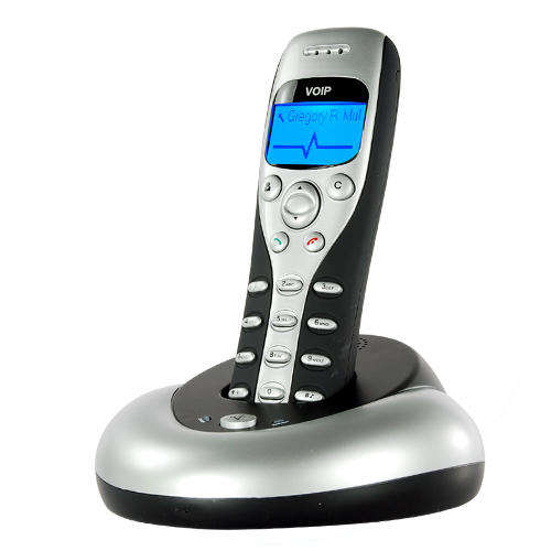 Skype VoIP USB Wireless Phone (Black)
