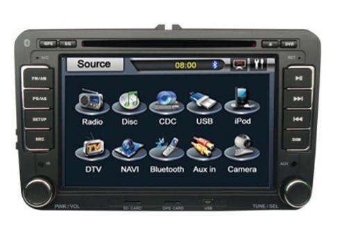 In Dash DVD Player for VW Passat B6/Golf5/EOS/CC/Scirocco/SEAT Leon