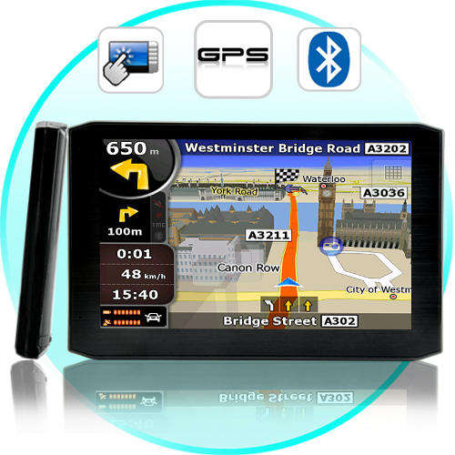 Portable GPS Navigation rPad with 5 Inch Touchscreen - TR03