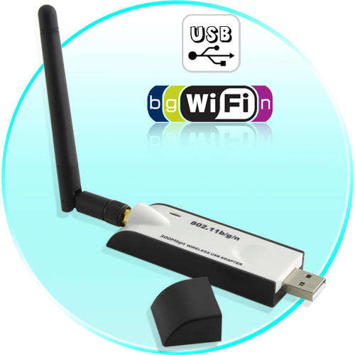 802.11N High Speed Wireless USB Adapter with Antenna - K75