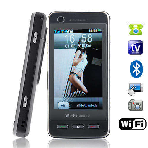 Shark - Quadband Dual SIM WiFi Cellphone w/ 3.2 Inch Touchscreen - M113