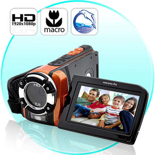 C-Shock Ultra Rugged HD Sport Camcorder (1080p, Waterproof, Macro Function) - DC32