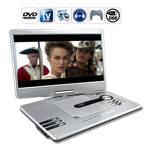 Portable Multimedia DVD Player with 15 Inch Widescreen - E150