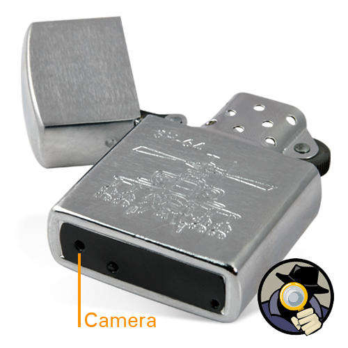 Spy Camera Lighter + DVR (4GB Silver Copter Edition) - I37 **Demo â Reduced to clear!!**