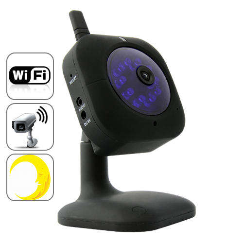 Wired / Wireless IP Security Camera with Nightvision - I92