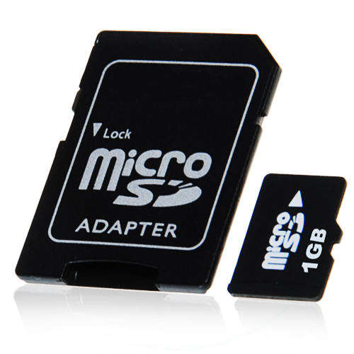 4GB MicroSD Micro SD TF Memory Card+Adapter
