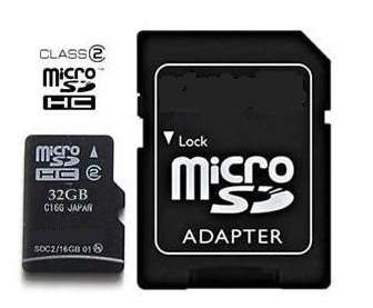 32GB High Capacity (microSDHC) Flash Memory Card