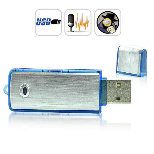 Flash Drive Spy Audio Recorder - 240 Hours - I106