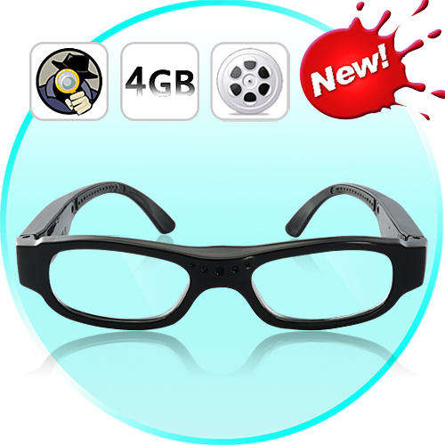 Discreet HD Spy Glasses (4GB) - I108-2GEN