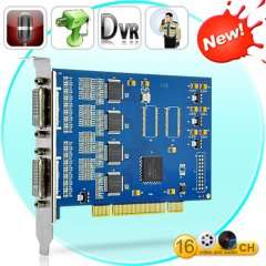 DVR Card - 16 Video and 16 Audio CH (Motion Detection, Alarm) J70