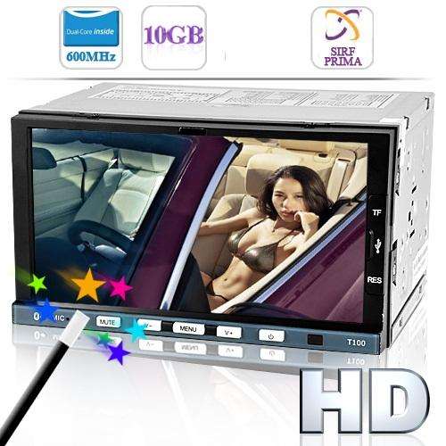 Road King Pro Car Multimedia Player (Dual Core CPU, SiRF Prima GPS, 10GB) - C75