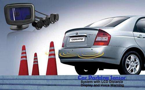 Car Parking Sensor System with LCD Distance Display and Voice Warning - CS56