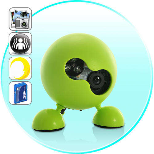 RoboCam - Time Lapse Security Camera with Nightvision (Motion Detection Activated) - I185