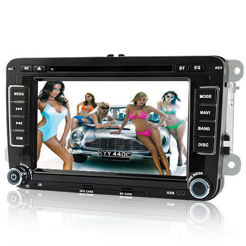 ** DEMO ** Road Blitz - 7 Inch In Dash Car DVD with GPS, (Volkswagen Fit)