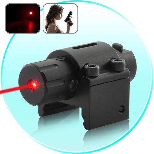 Mini Tactical Red Laser Gun Sight for Pistols (Weaver Mount) - G382