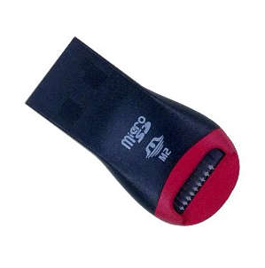 USB 2.0 Memory Card Reader M2 and Micro SD suitable for carrying - T55