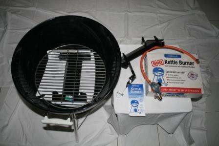 GAS CONVERSION FOR KETTLE BRAAI (WEBER)