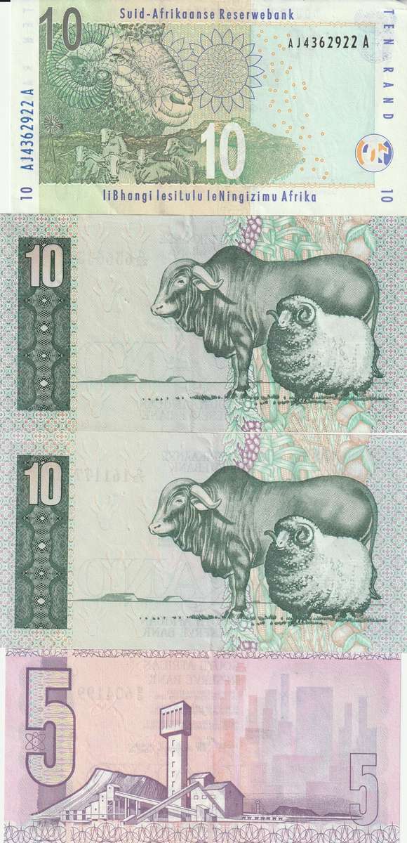 R.S.A. OLD BANK NOTES - SEE FOUR SCANS