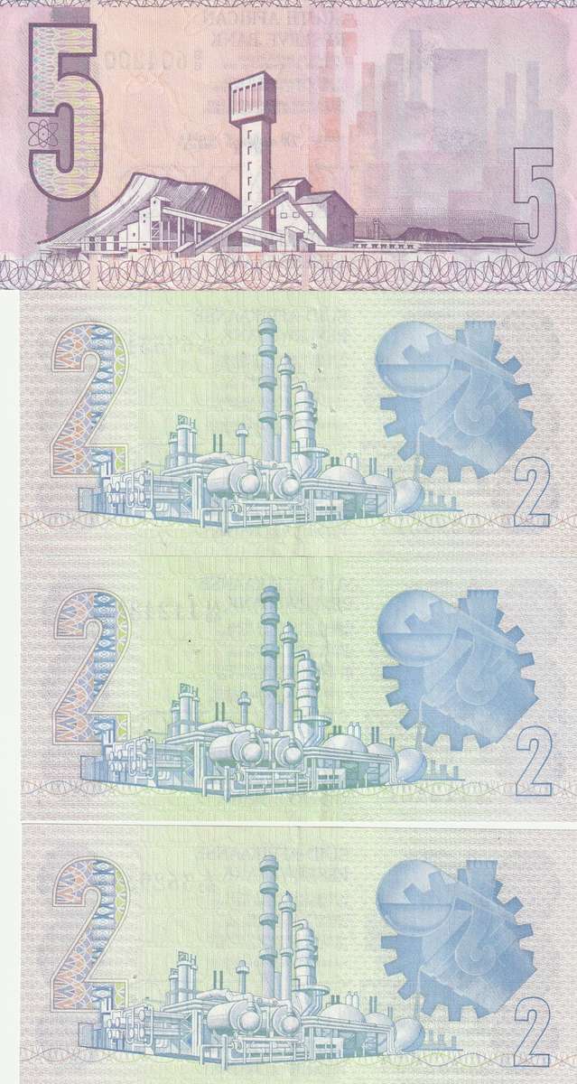 R.S.A. OLD BANK NOTES - SEE FOUR SCANS