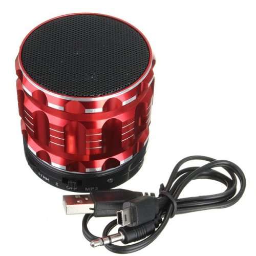 Music Mini Speaker S28 Metal Portable Wireless Bluetooth Stereo Bass