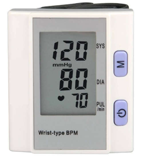 Blood Pressure Monitor Wrist Type Fully Automatic