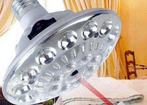 Emergency LED Light with remote control, rechargeable battery