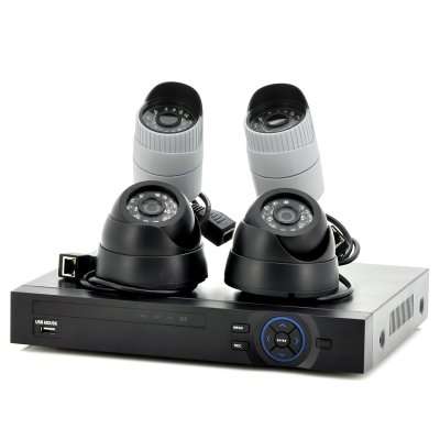 4 Channel (NVR) Network Video Recorder Kit