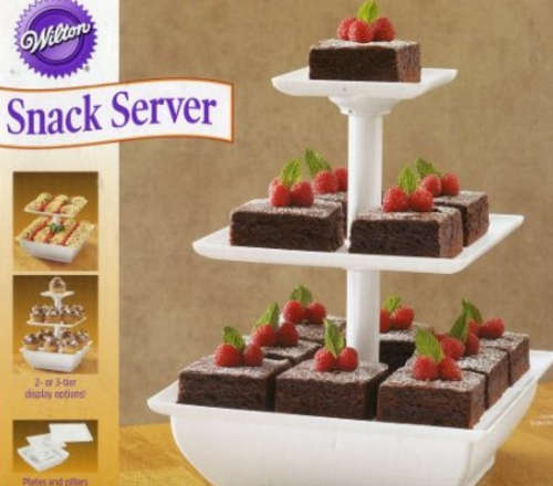 3 Tier Snack Server Stand