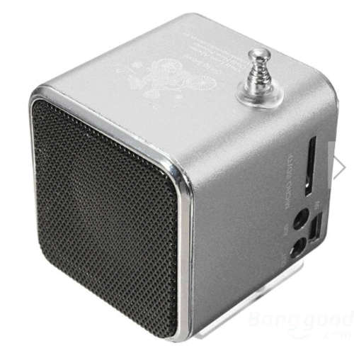 Portable Mini Digital Speaker with Micro SD / TF / USB /FM