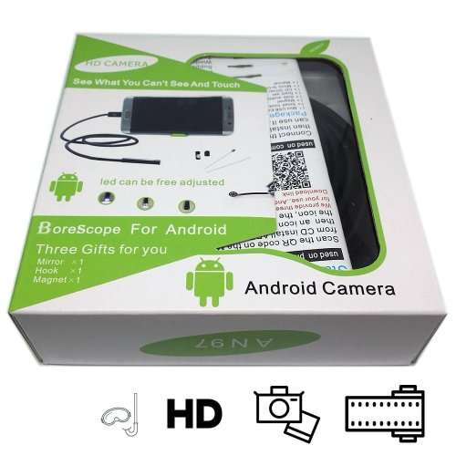 Borescope Micro USB Android Inspection Camera HD Waterproof Car Endoscopio Tube mini Camera