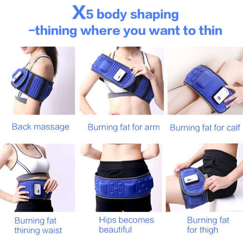 Vibration Slimming Belt Body Fat Massage Shaper X5